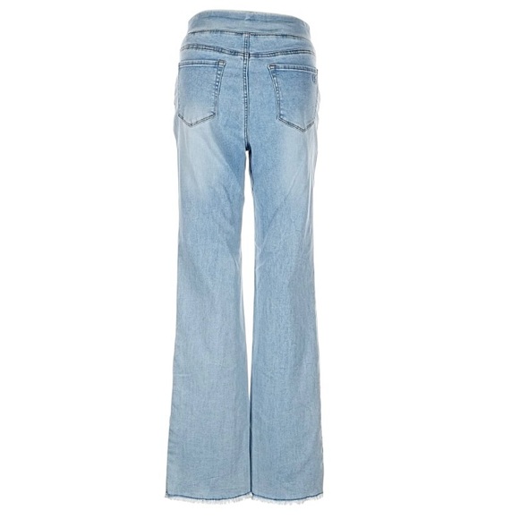 DG2 by Diane Gilman New Classic Stretch Pull on Embroidered Jeans - Picture 2 of 14